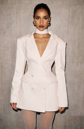 Elvira Mini Dress - Ivory Ryvelle