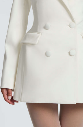 Elvira Mini Dress - Ivory Ryvelle