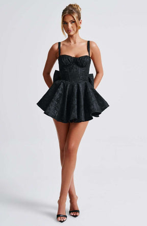 Emelie Playsuit - Black Ryvelle