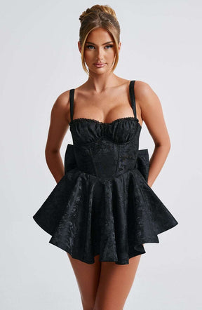 Emelie Playsuit - Black Ryvelle