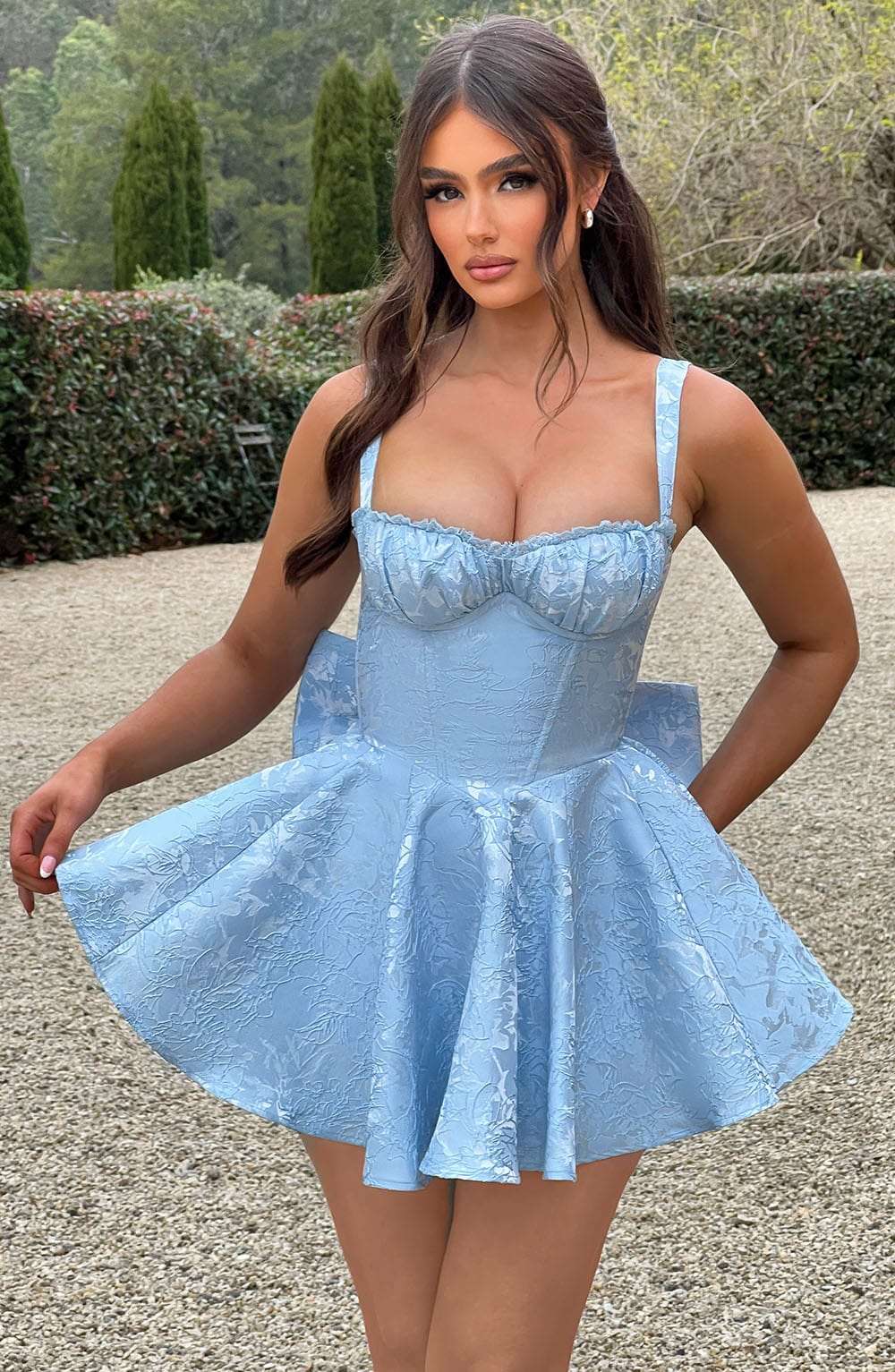 Emelie Playsuit - Blue Ryvelle