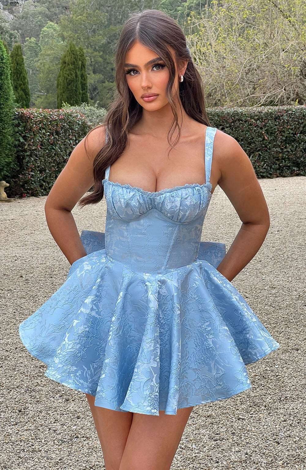 Emelie Playsuit - Blue Ryvelle