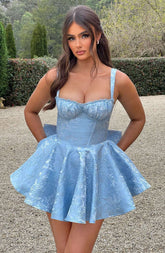 Emelie Playsuit - Blue Ryvelle