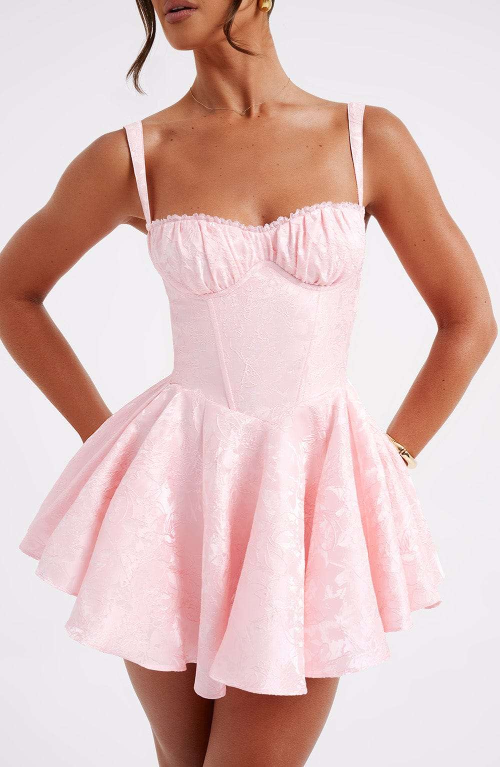 Emelie Playsuit - Blush Ryvelle