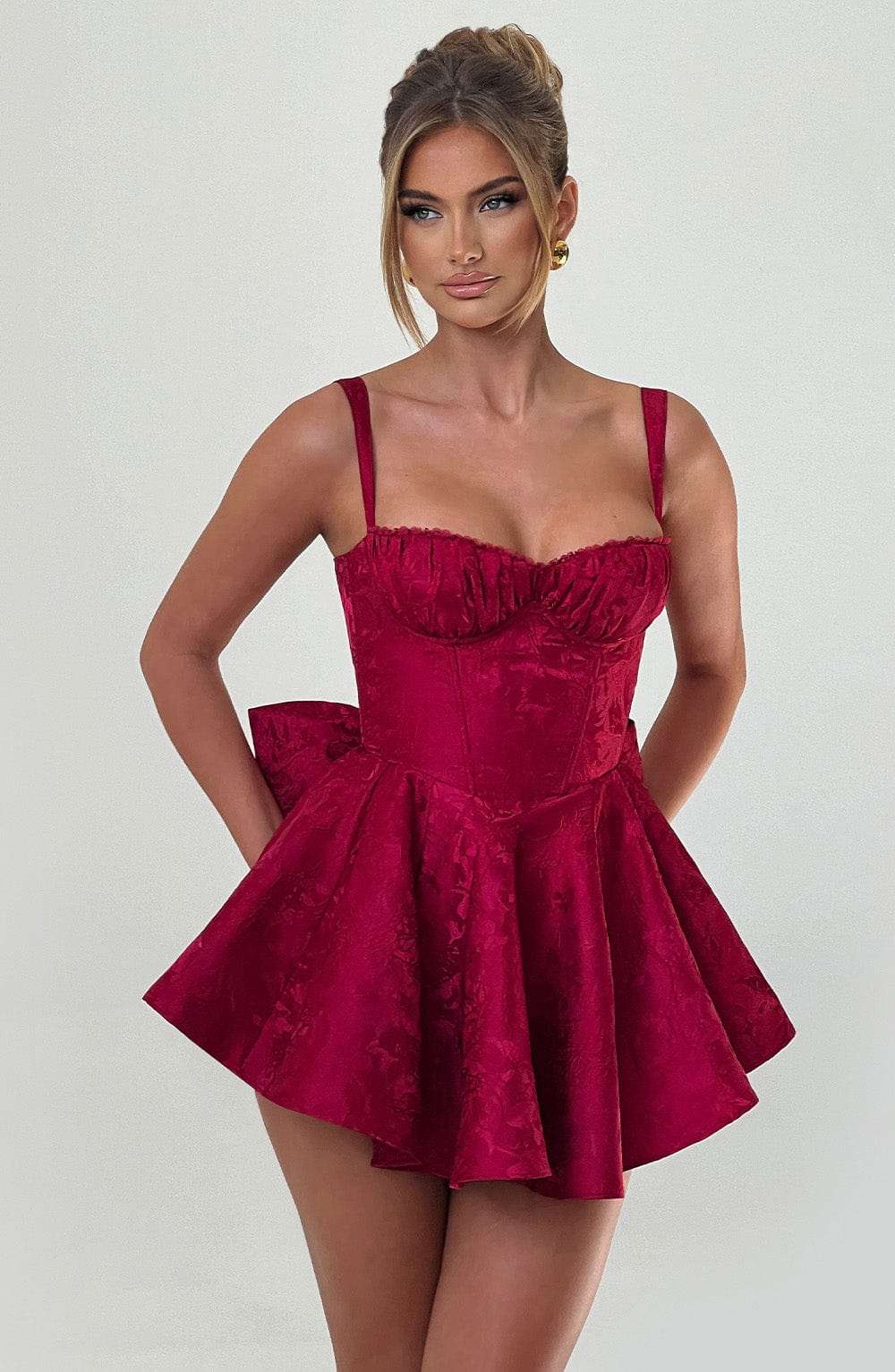 Emelie Playsuit - Red Ryvelle