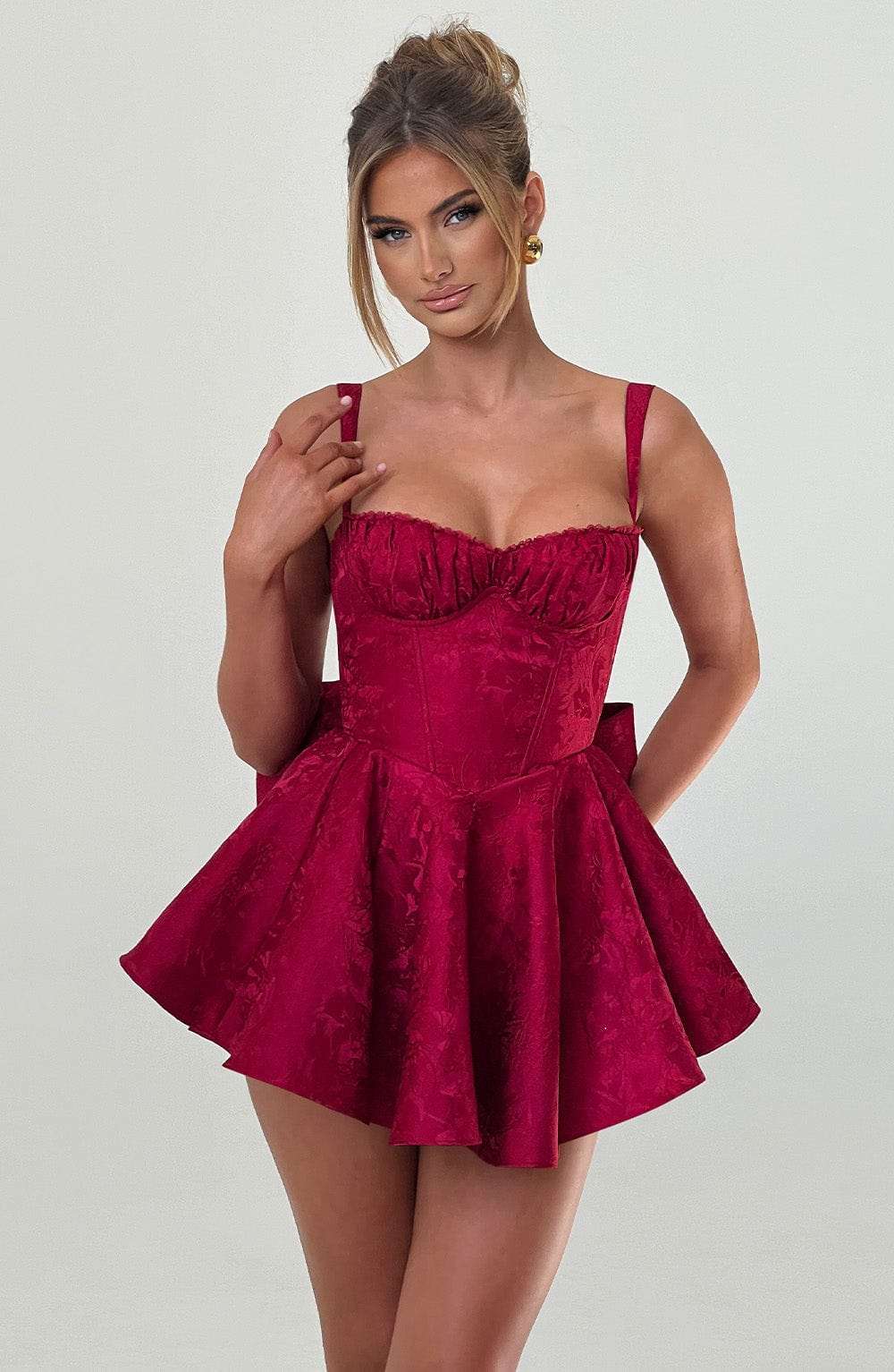 Emelie Playsuit - Red Ryvelle