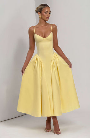 Emerson Midi Dress - Lemon Ryvelle