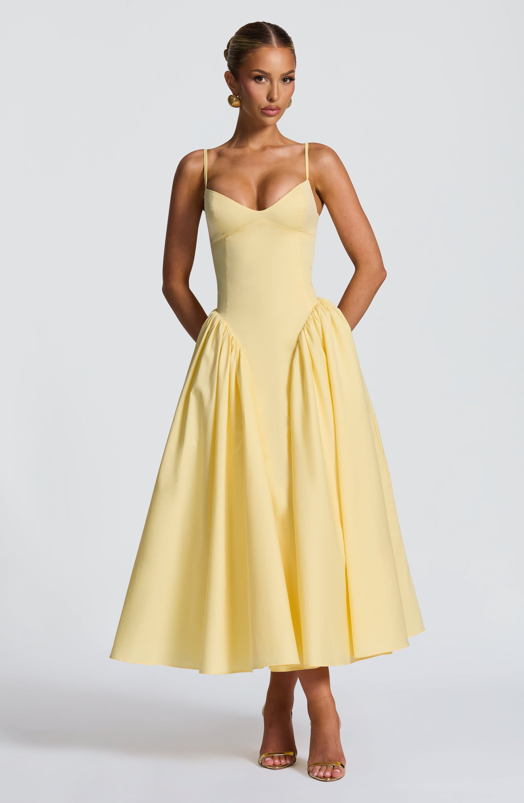 Emerson Midi Dress - Lemon Ryvelle