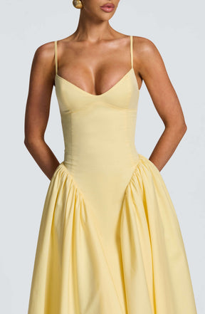 Emerson Midi Dress - Lemon Ryvelle