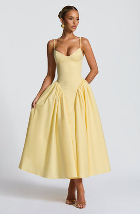 Emerson Midi Dress - Lemon Ryvelle