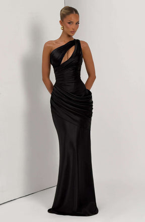 Emina Maxi Dress - Black Ryvelle