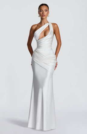 Emina Maxi Dress - Ivory Ryvelle