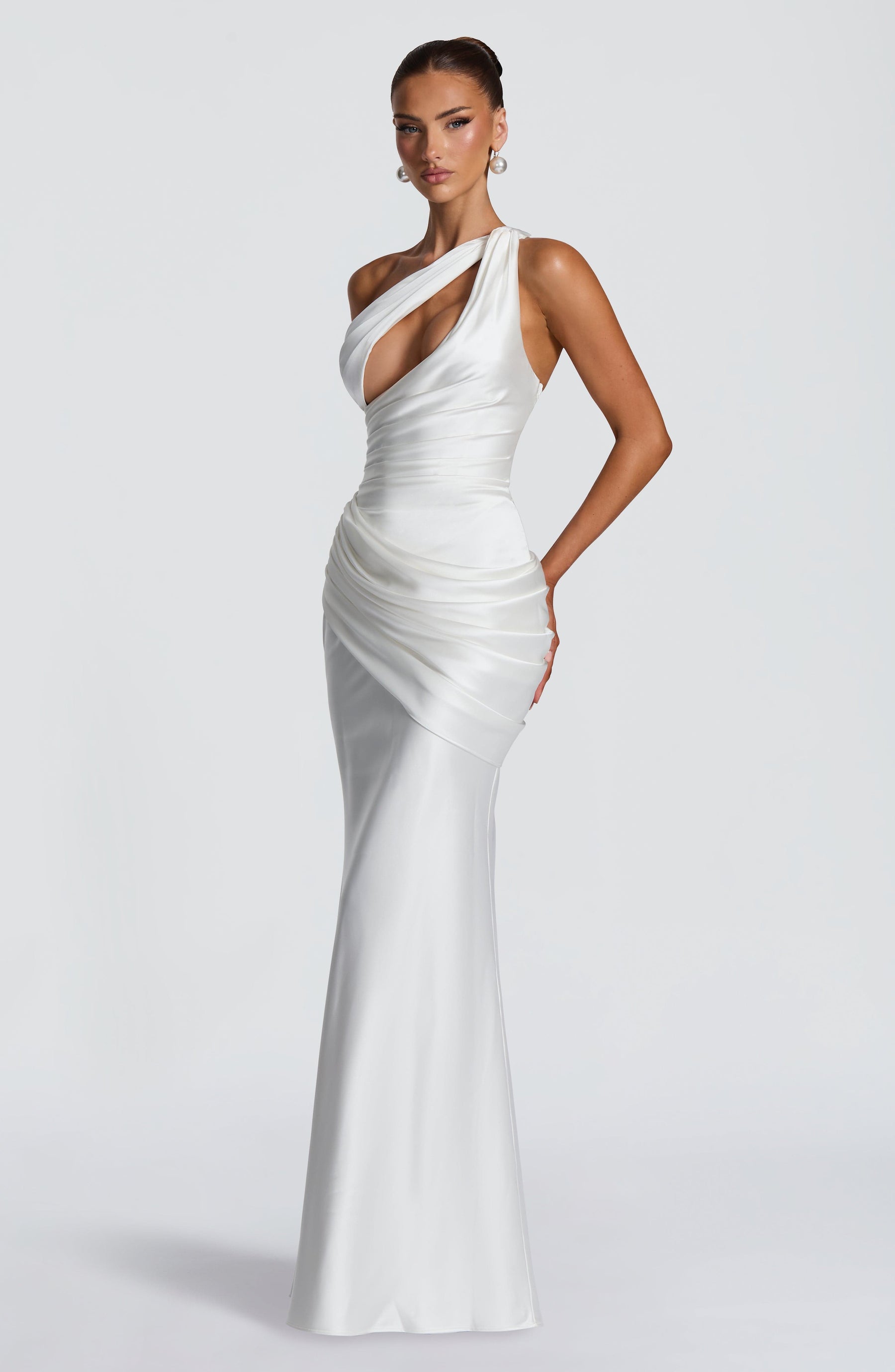 Emina Maxi Dress - Ivory Ryvelle