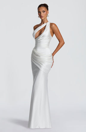 Emina Maxi Dress - Ivory Ryvelle