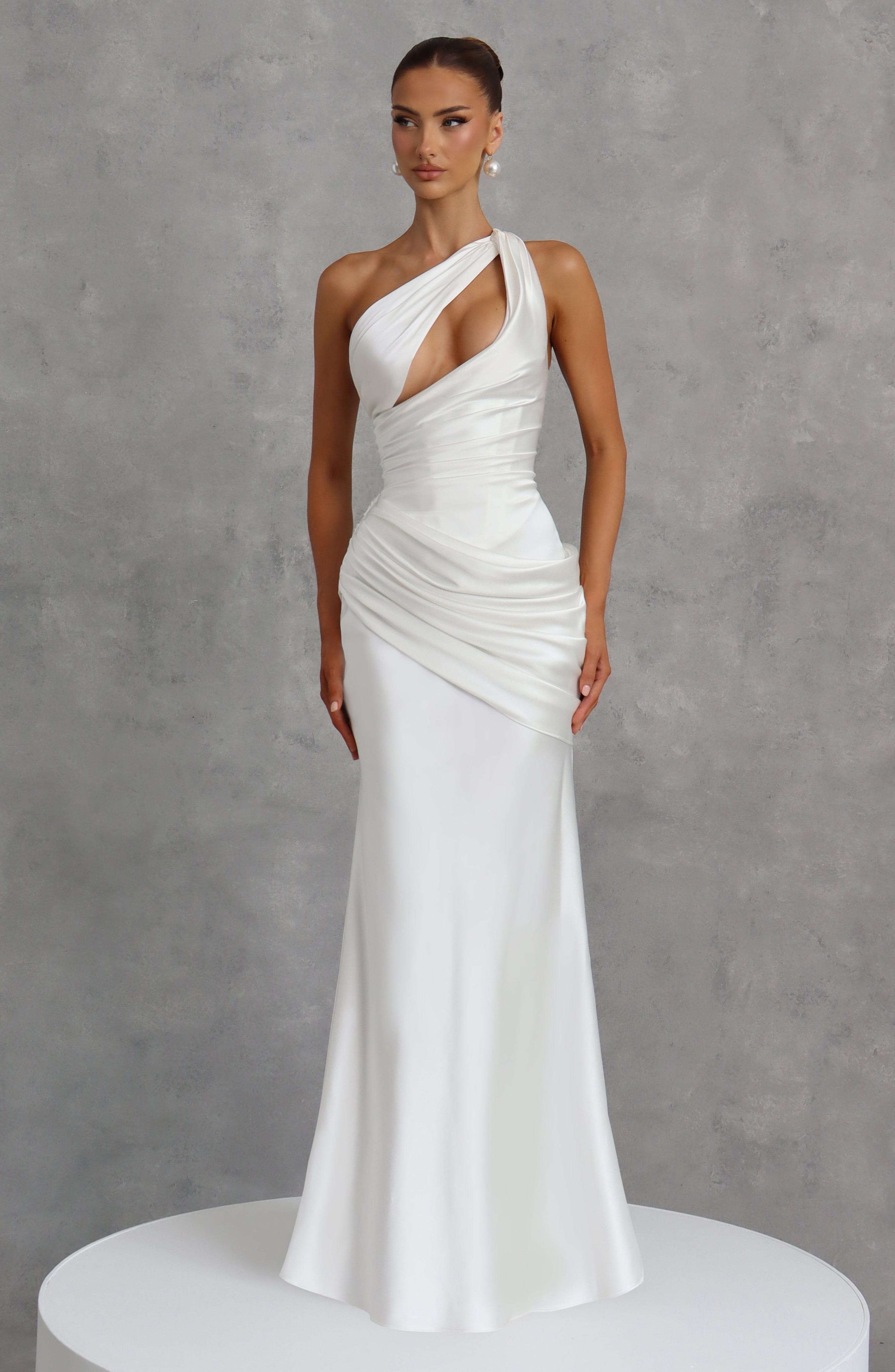 Emina Maxi Dress - Ivory Ryvelle