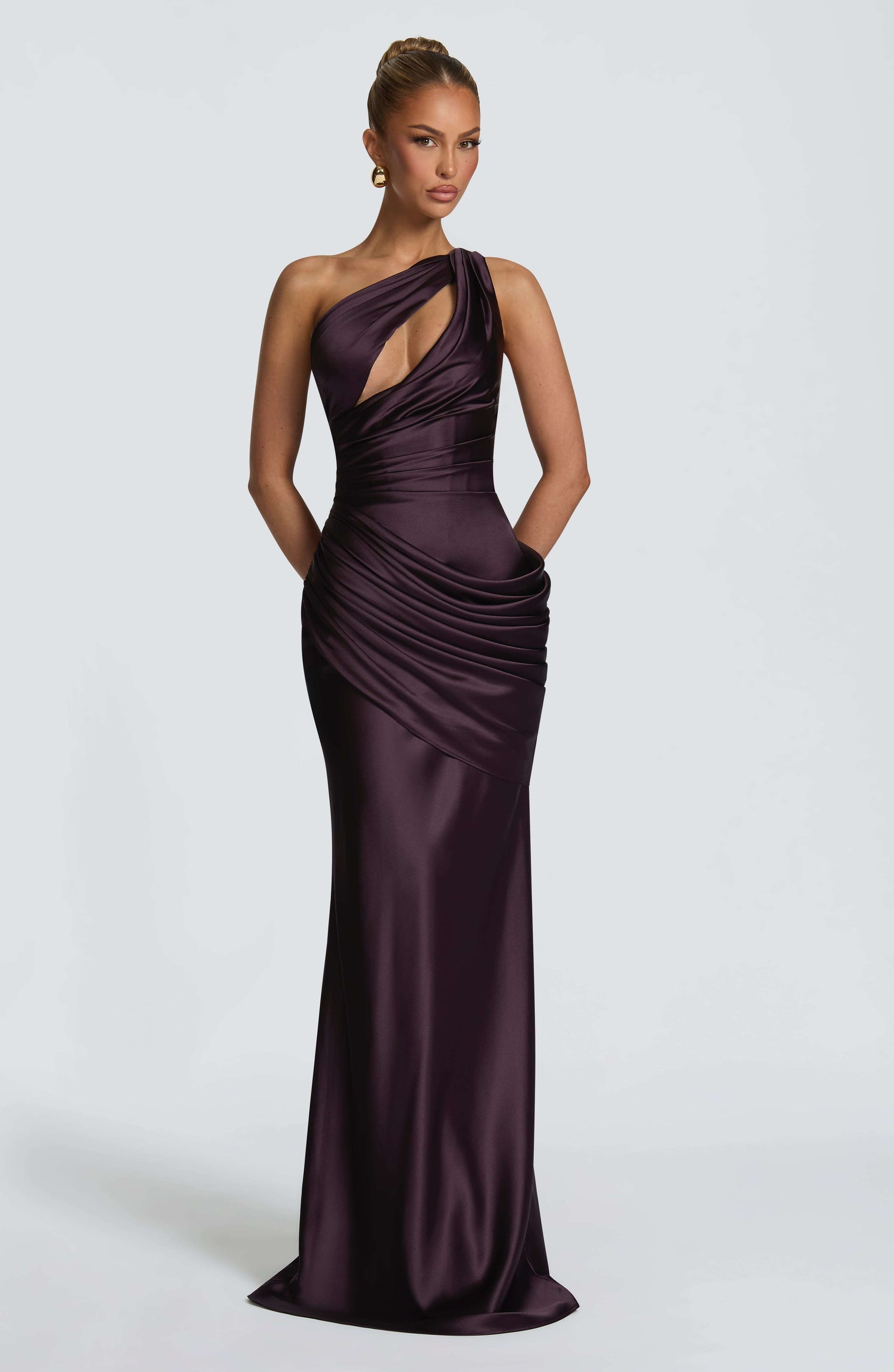 Emina Maxi Dress - Plum Ryvelle