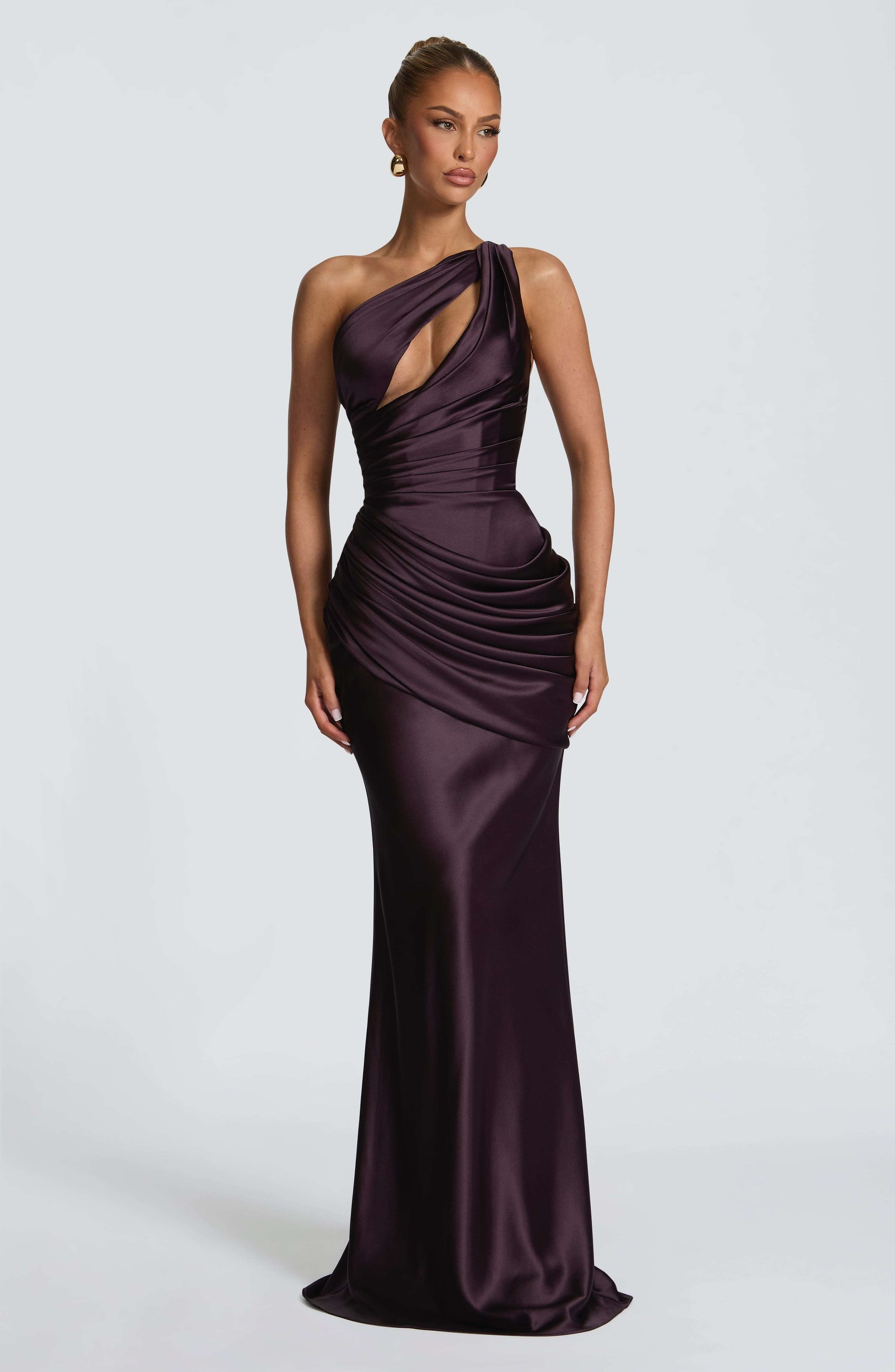 Emina Maxi Dress - Plum Ryvelle