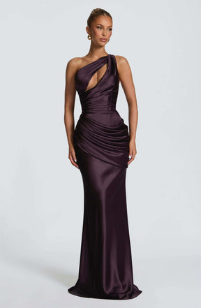 Emina Maxi Dress - Plum Ryvelle