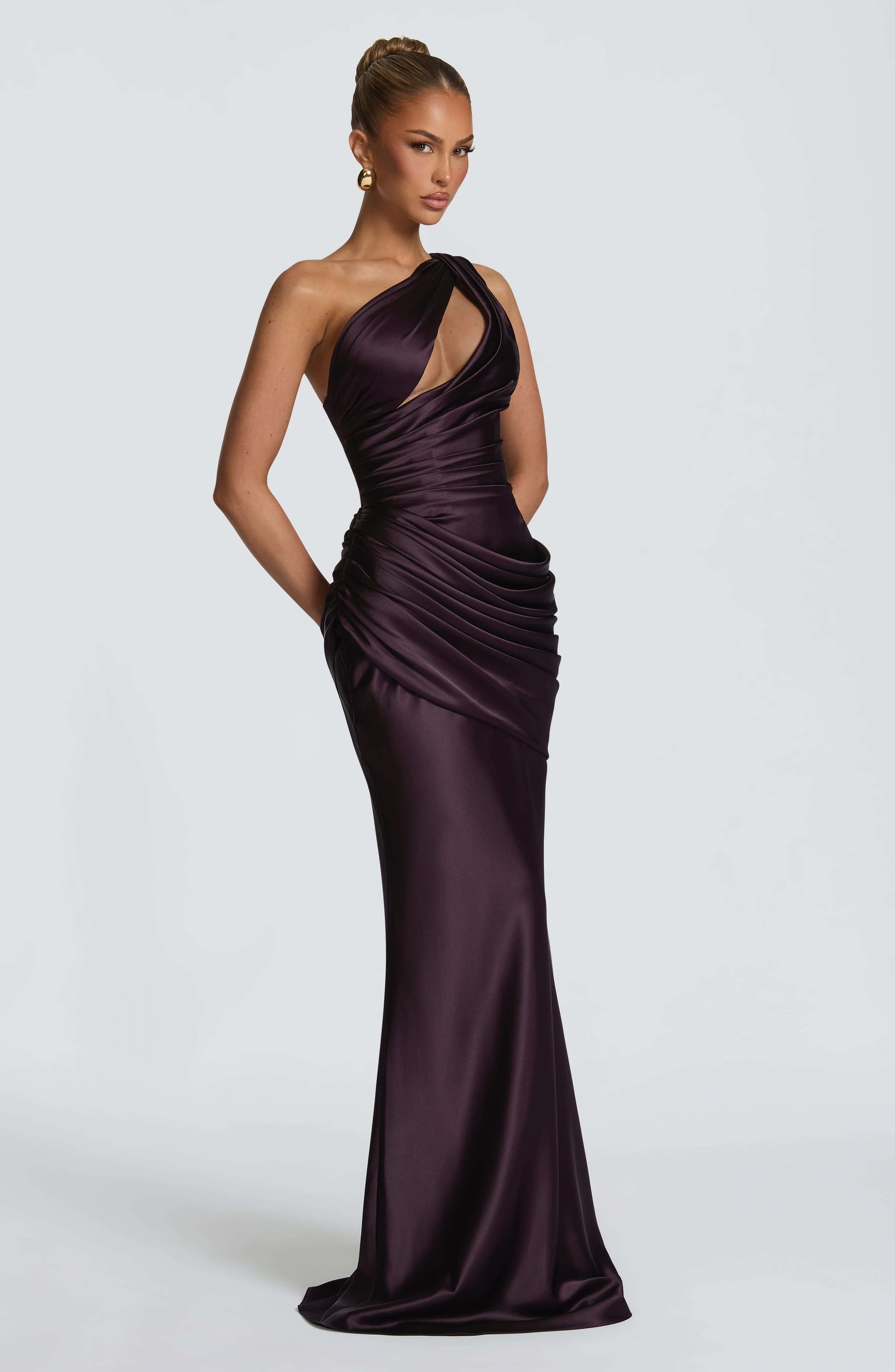 Emina Maxi Dress - Plum Ryvelle