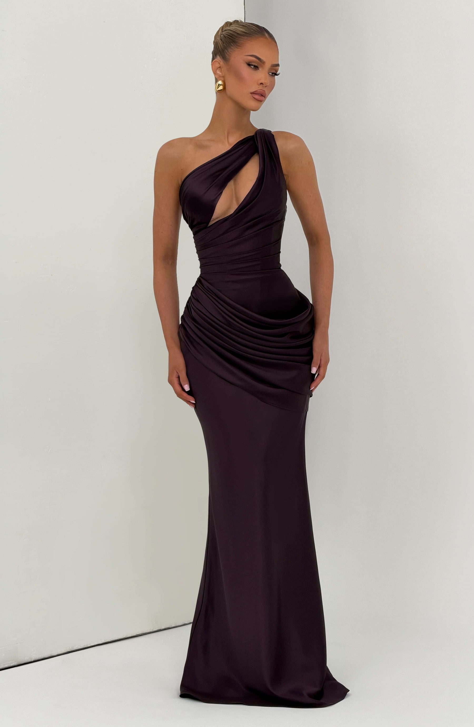 Emina Maxi Dress - Plum Ryvelle