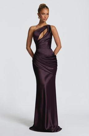 Emina Maxi Dress - Plum Ryvelle