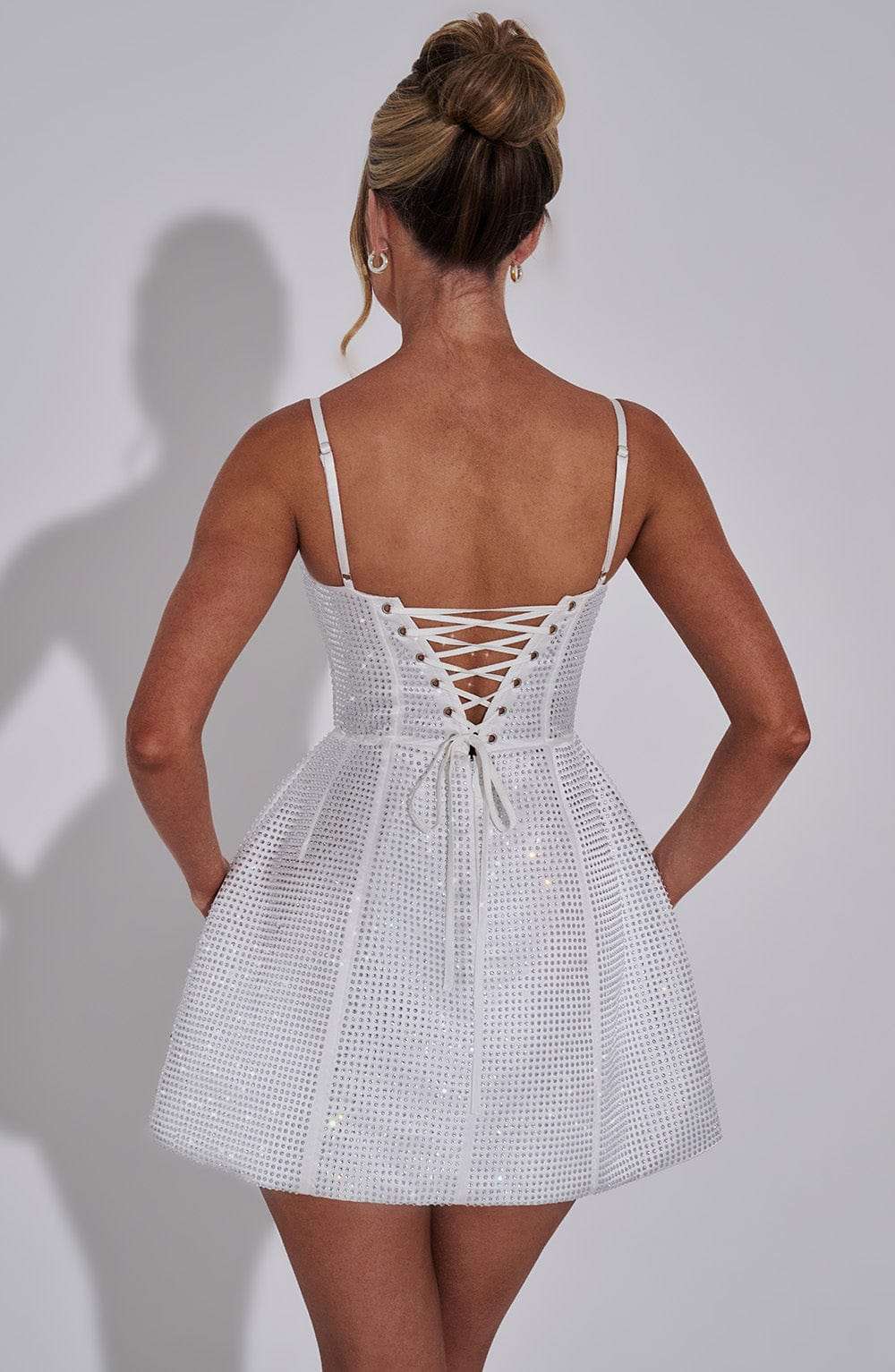 Emma Mini Dress - Ivory Ryvelle