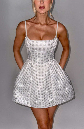 Emma Mini Dress - Ivory Ryvelle
