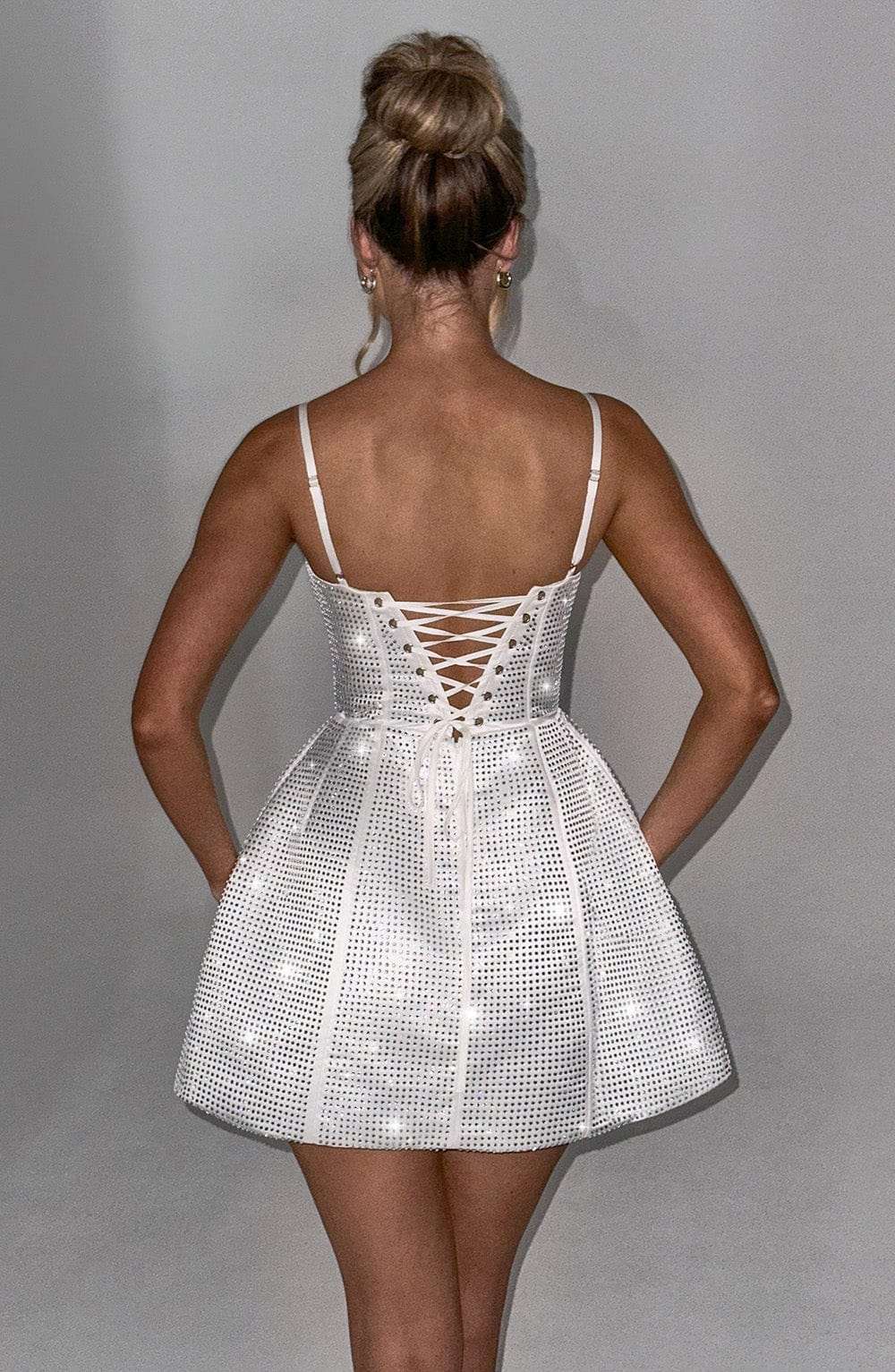 Emma Mini Dress - Ivory Ryvelle