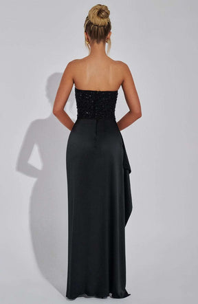 Emrielle Maxi Dress - Black Ryvelle