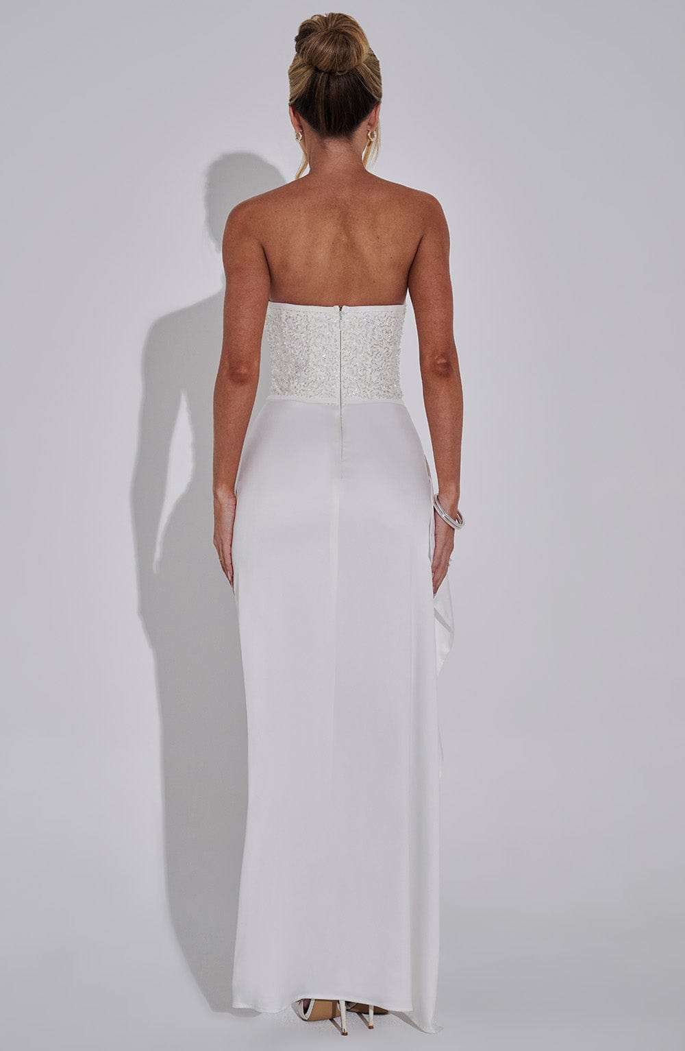Emrielle Maxi Dress - Ivory Ryvelle