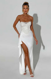 Emrielle Maxi Dress - Ivory Ryvelle