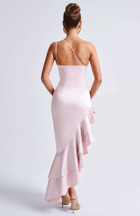 Esmeraya Maxi Dress - Blush Ryvelle