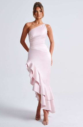 Esmeraya Maxi Dress - Blush Ryvelle