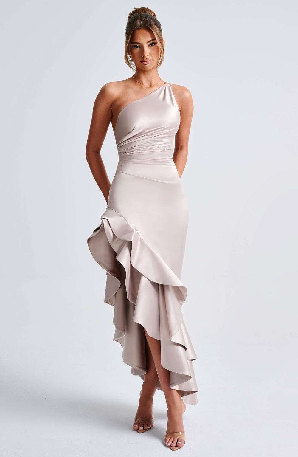 Esmeraya Maxi Dress - Champagne Ryvelle