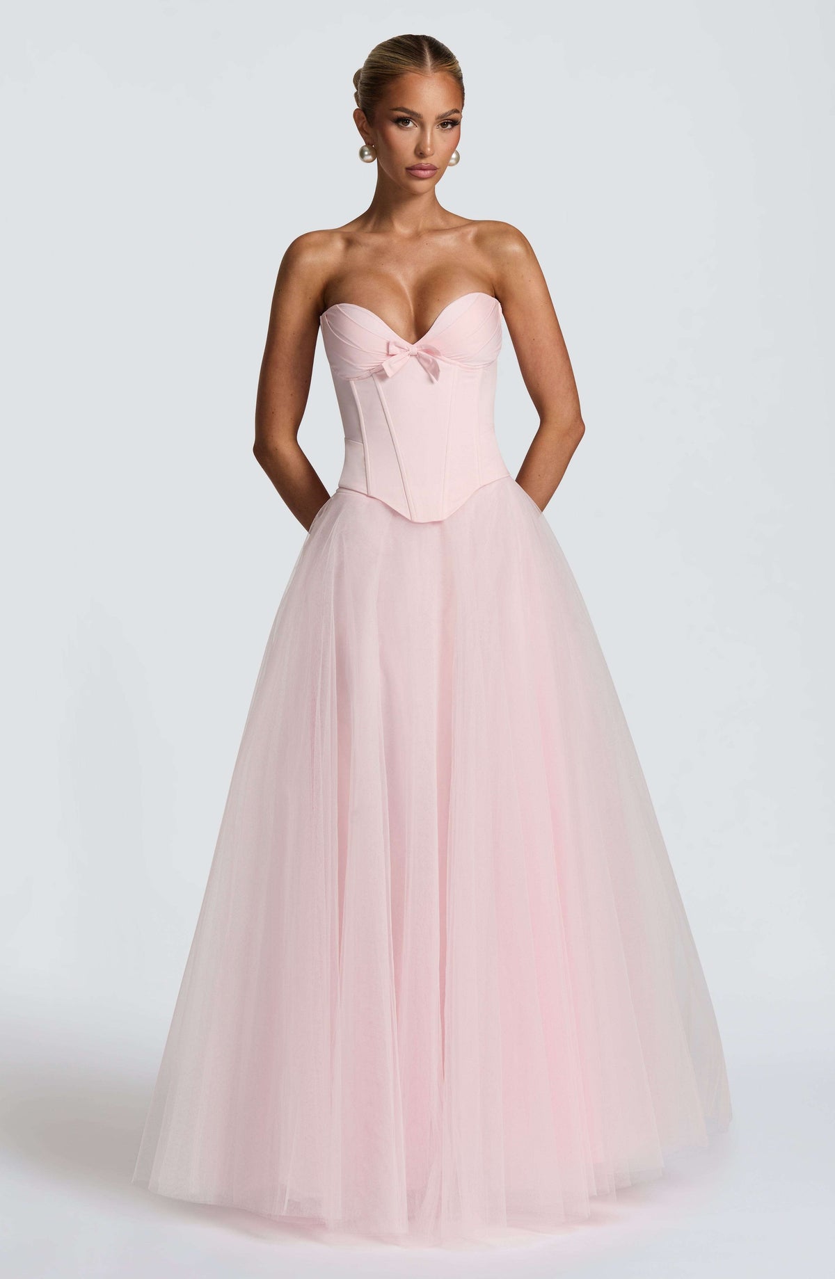 Ethel Maxi Skirt - Blush Ryvelle