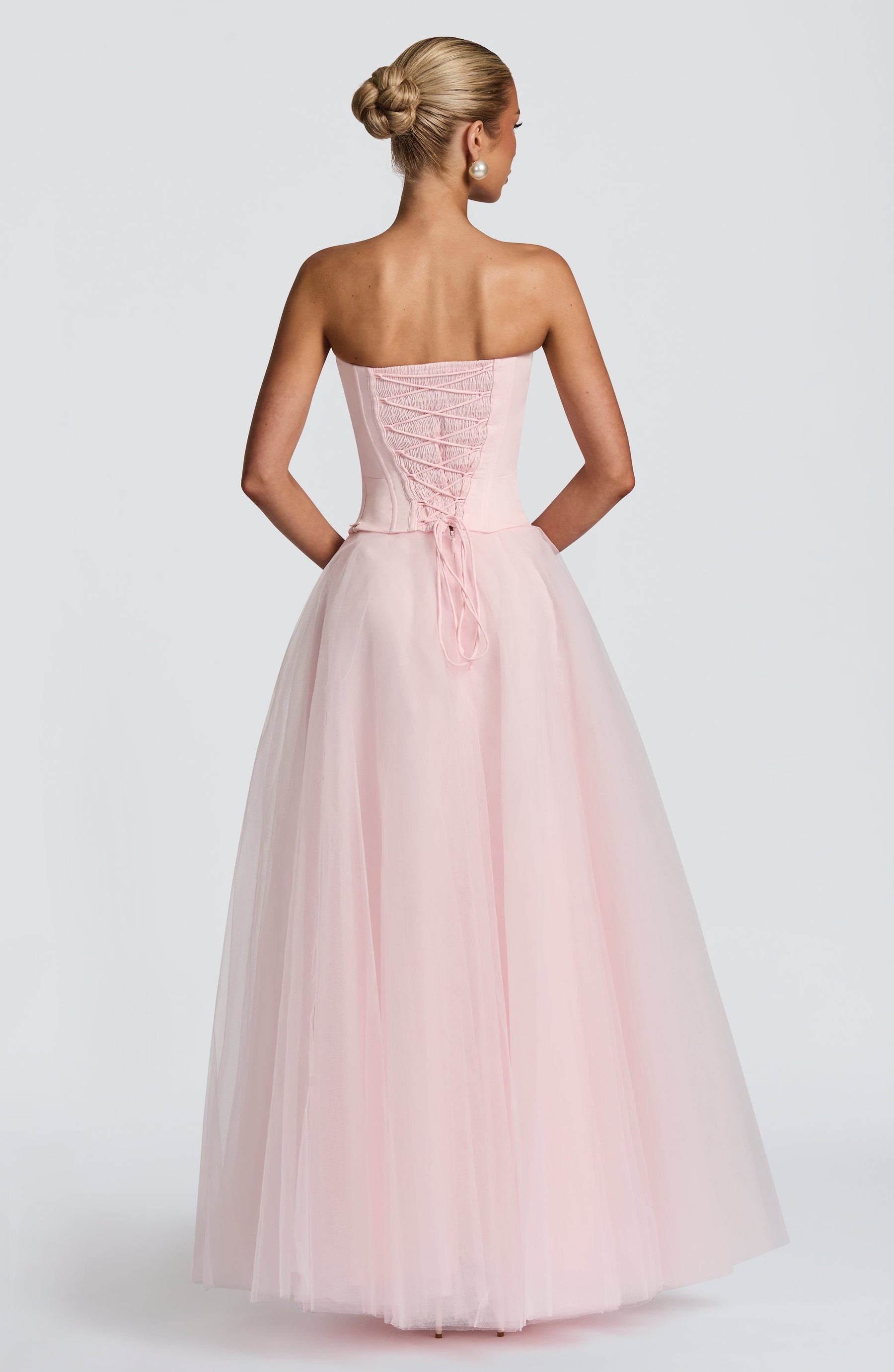 Ethel Maxi Skirt - Blush Ryvelle