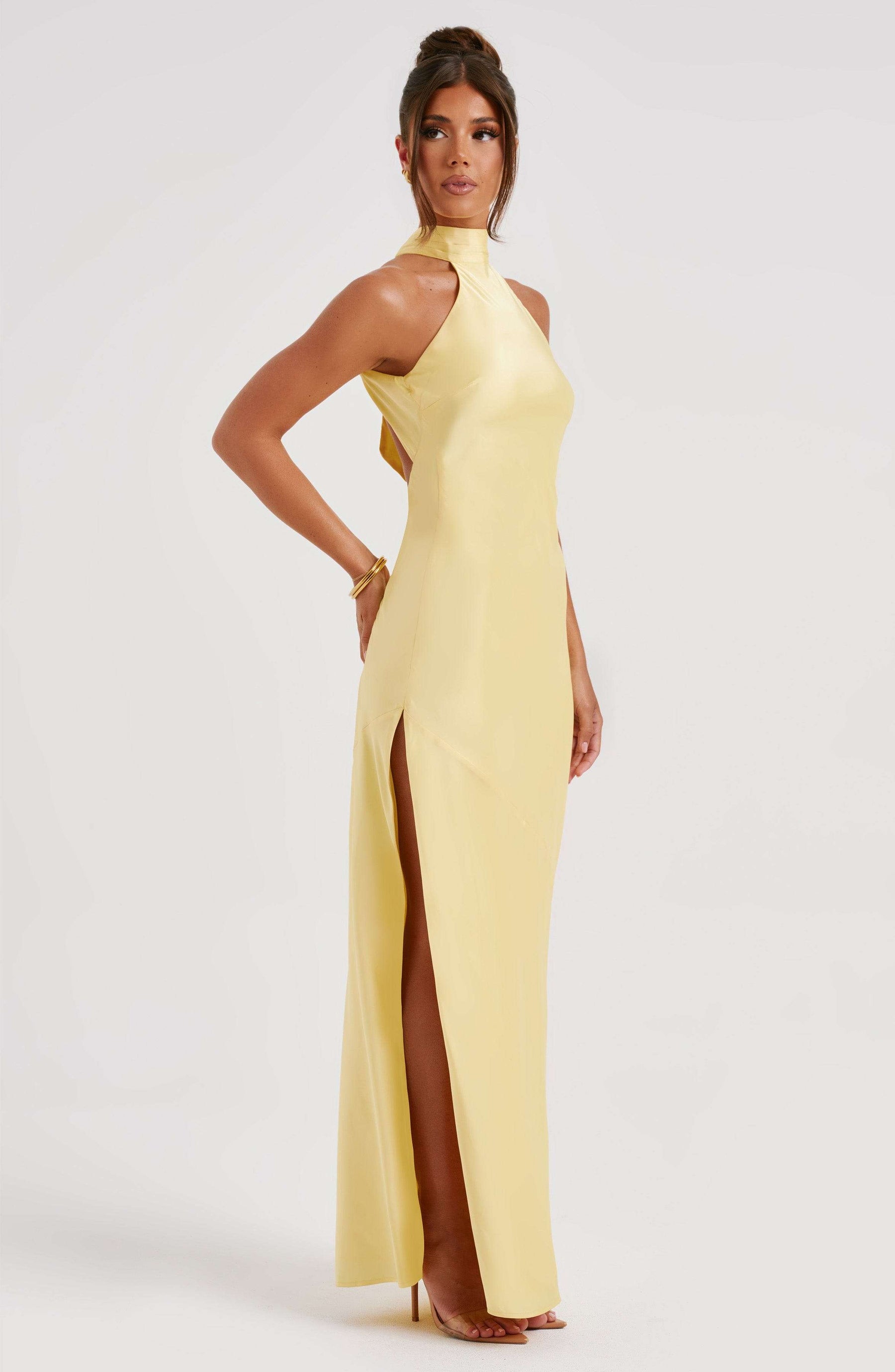 Etta Maxi Dress - Lemon Ryvelle
