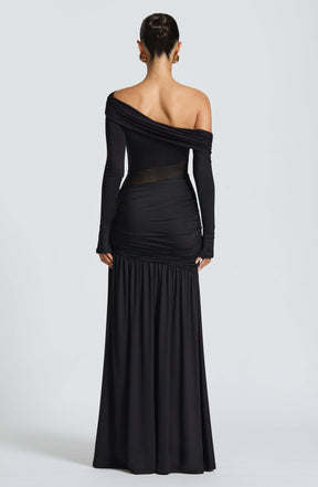 Ettalie Maxi Dress - Black Ryvelle