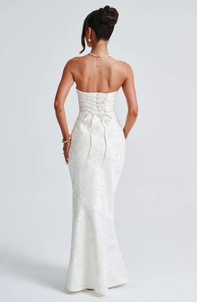 Felicity Maxi Dress - Ivory Ryvelle