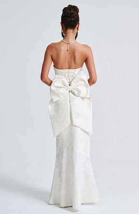 Felicity Maxi Dress - Ivory Ryvelle
