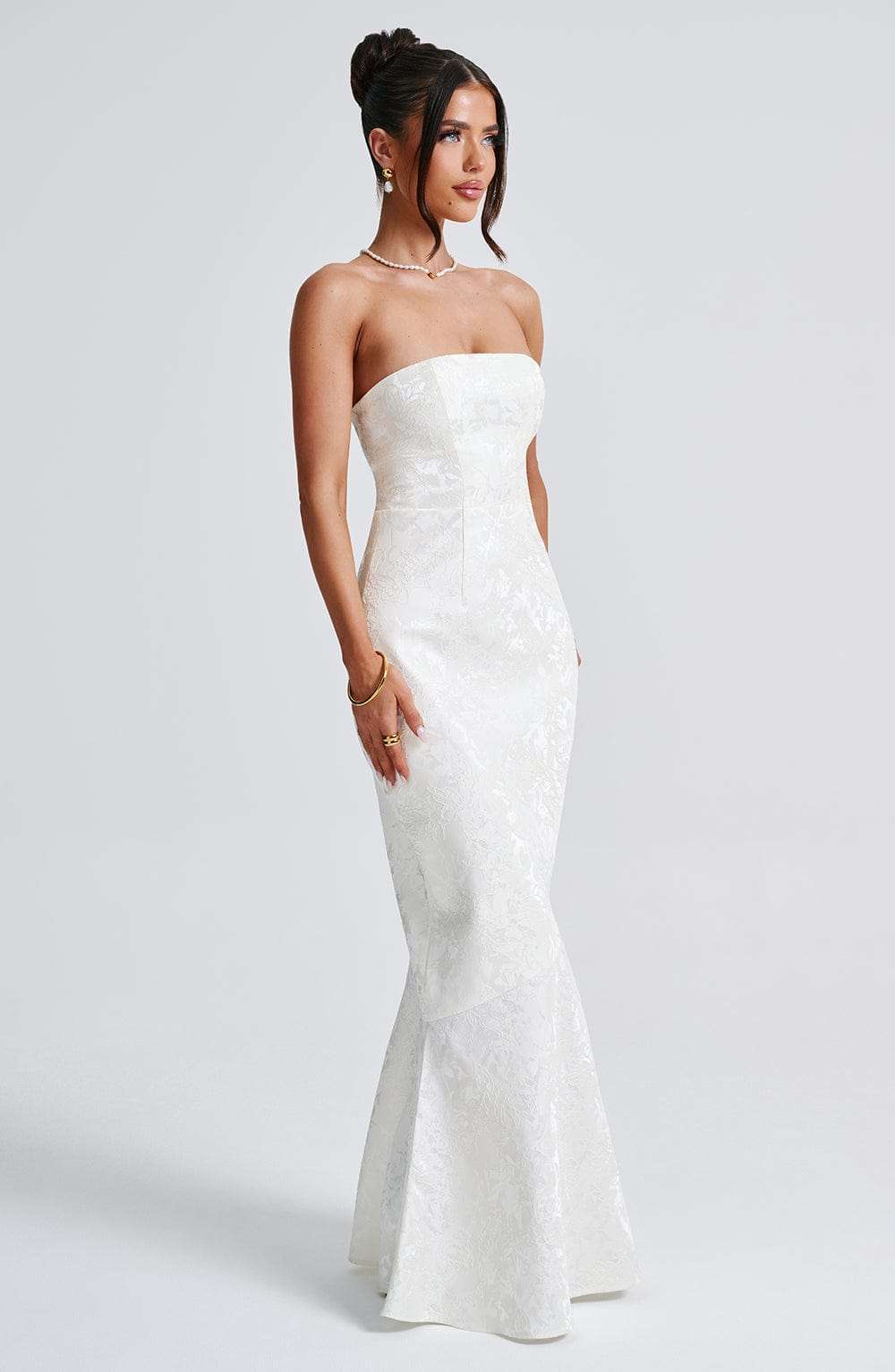 Felicity Maxi Dress - Ivory Ryvelle