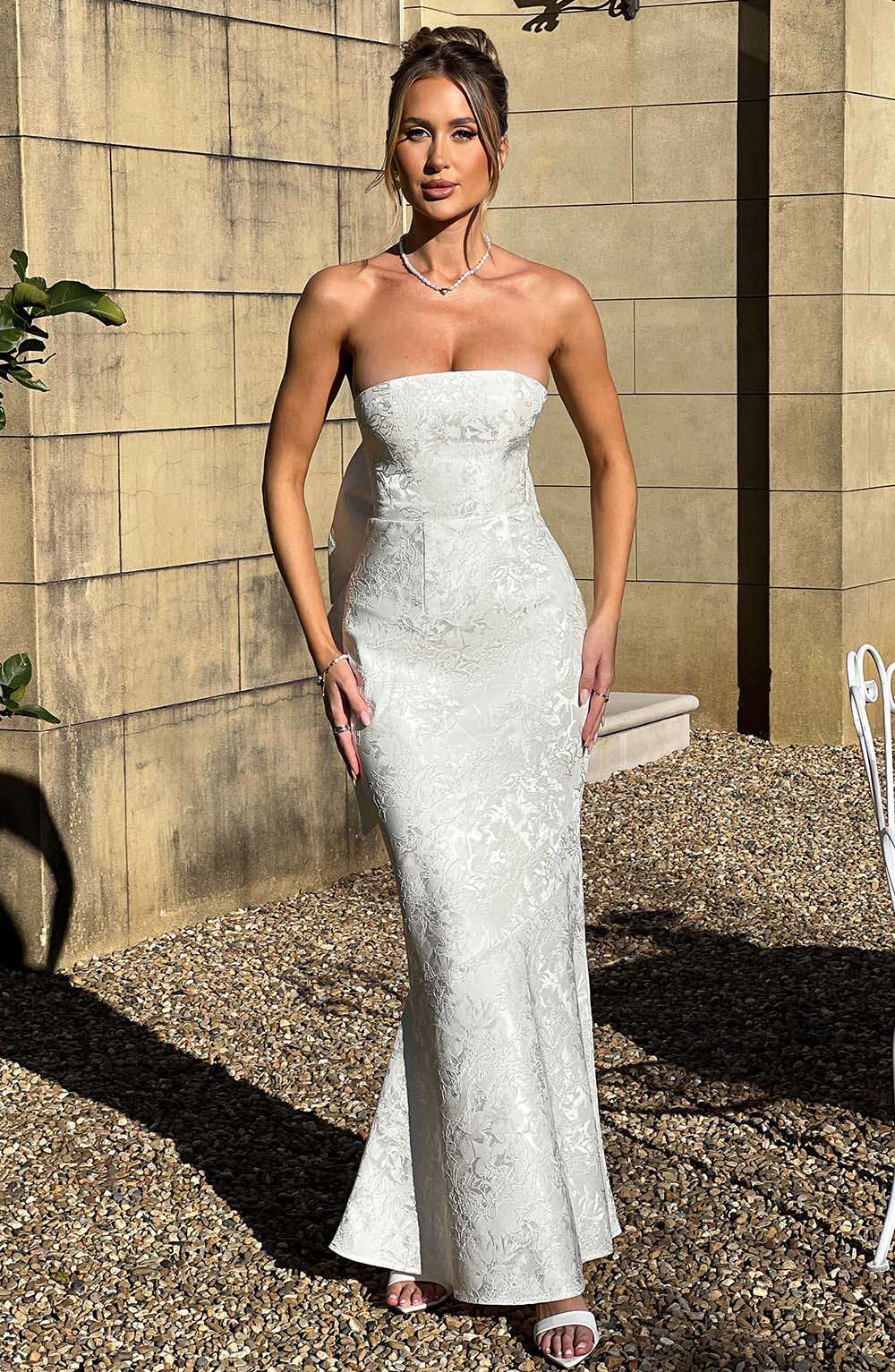 Felicity Maxi Dress - Ivory Ryvelle