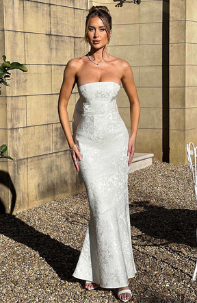 Felicity Maxi Dress - Ivory Ryvelle