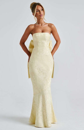 Felicity Maxi Dress - Lemon Ryvelle