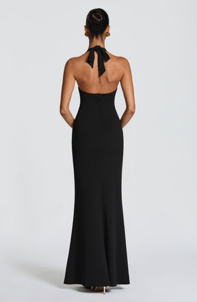 Fern Maxi Dress - Black Ryvelle