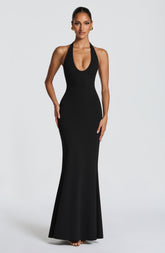 Fern Maxi Dress - Black Ryvelle