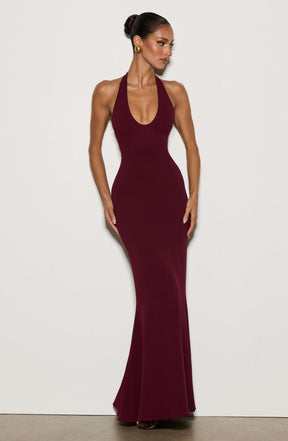 Fern Maxi Dress - Cherry Lacquer Ryvelle