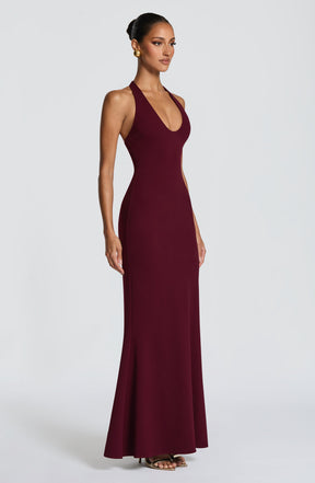 Fern Maxi Dress - Cherry Lacquer Ryvelle
