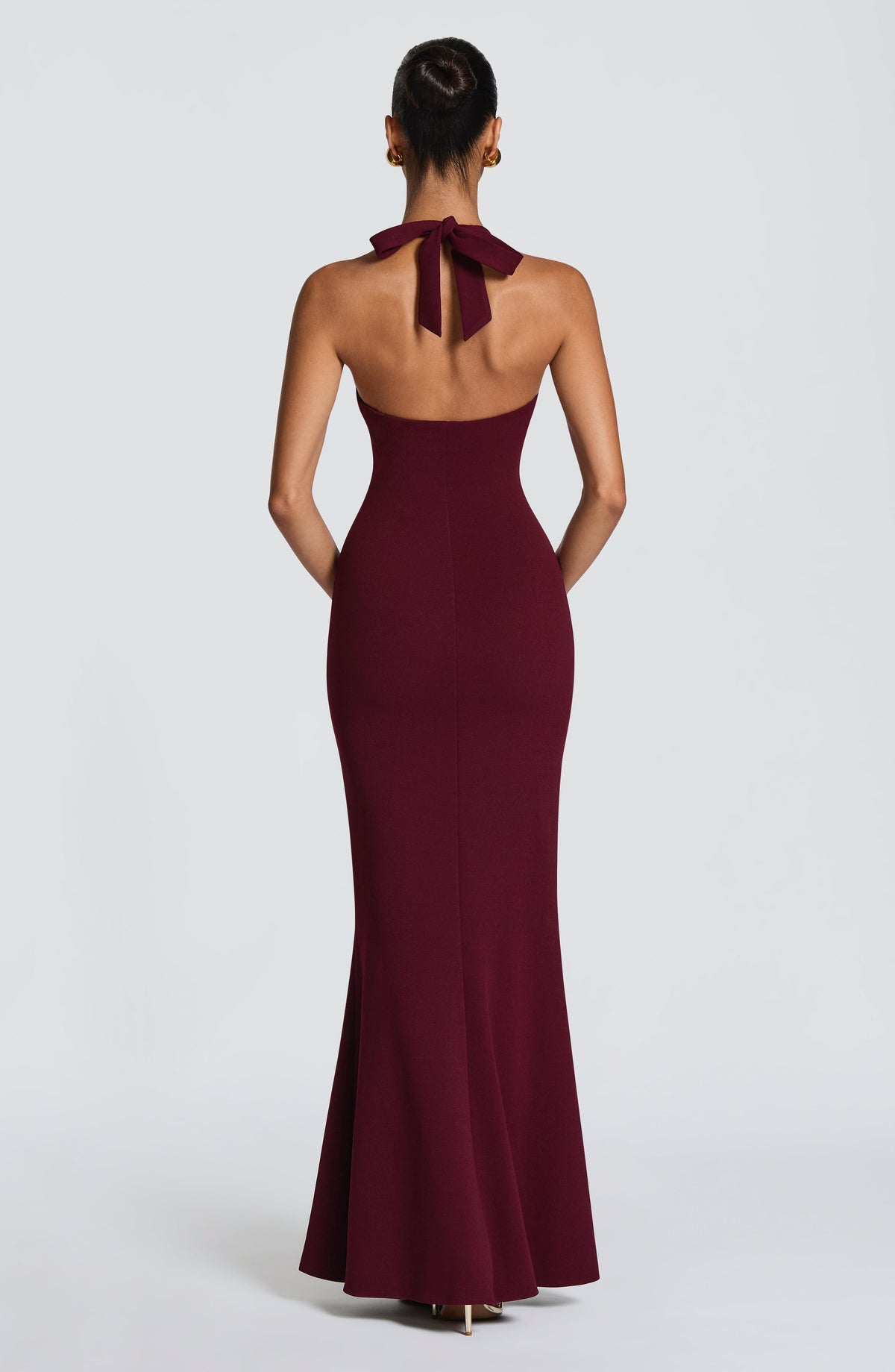 Fern Maxi Dress - Cherry Lacquer Ryvelle