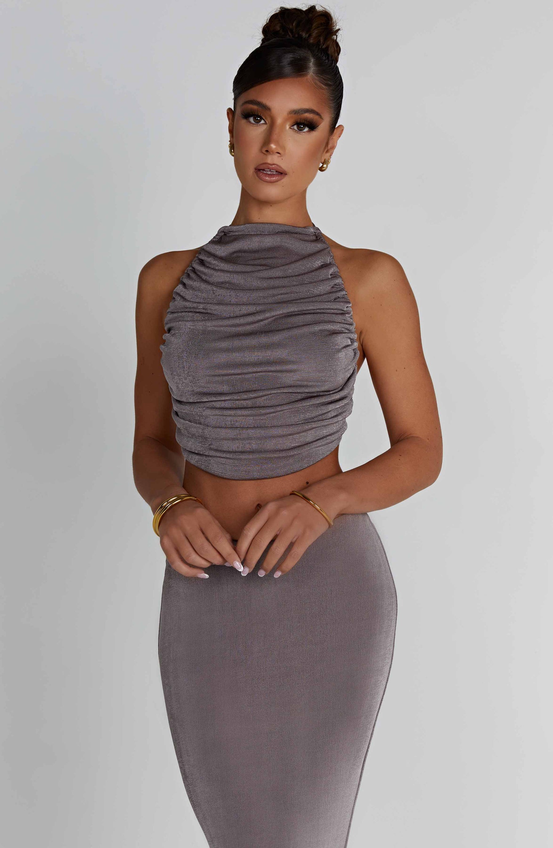 Fifi Top - Charcoal Ryvelle